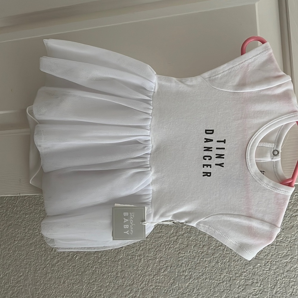 Girls onsie with skirt